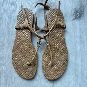 Brown Leather Sandals Size 7